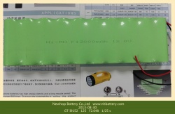 emergency light battery 12v NiMH D Size Battery 12V 9000mAh NiMH Battery Pack 12V 9000mAh Battery for emergency lights